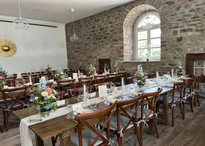 Innenbereich der Hochzeitslocation mit Übernachtungsmöglichkeit - Schleifmühle Rußheim Eventlocation